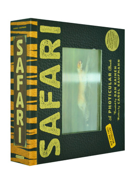 进口原版 *光与影视觉书系列 会动的3D图片书 草原 英文原版 Safari:A Photicular Book 纽约时报畅销书   Workman Publishing
