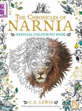 进口原版 *纳尼亚传奇涂色书  The Chronicles of Narnia Colouring Book 英文原版 C S  Lewis 休闲娱乐   HarperCollins