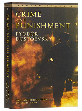 进口原版 罪与罚 英文原版小说 Crime And Punishment 陀思妥耶夫斯基 经典名著 英文版 Dostoevsky, Fyodor   Bantam