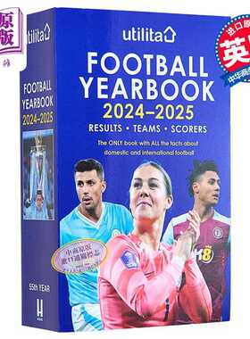 进口原版 *尤蒂利塔足球年鉴2024-2025 英文原版 The Utilita Football Yearbook 2024-2025 Headline 欧洲杯   Headline publishi