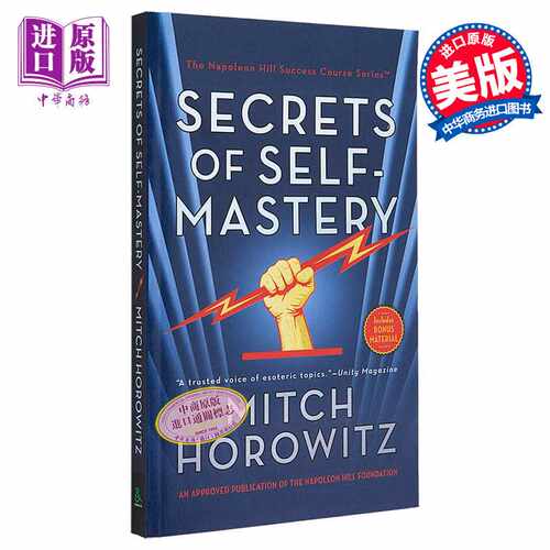 进口原版 *自我管理的秘密 The Secrets of Self-Mastery 英文原版 Mitch Horowitz   G&D Media