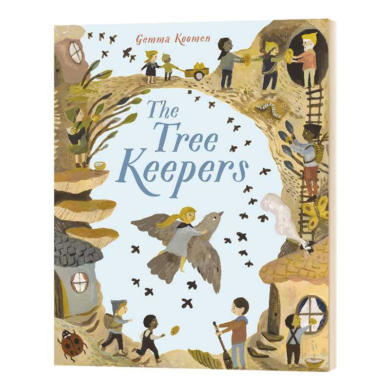 进口原版 树林保护者 Tree Keepers Flock 英文原版 情商启蒙培养 Gemma Koomen 友谊与分享 儿童英语启蒙绘本 英文版进口原版