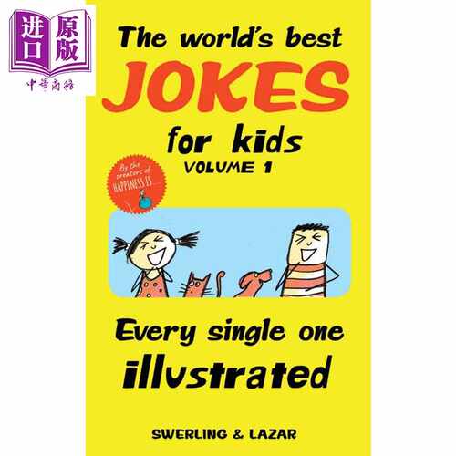 进口原版 *给孩子的笑话绘本1 英文童书 The Worlds Best Jokes for Kids 1 原版进口童书 幽默笑话 脑筋急转弯 7-1   Andrews McM