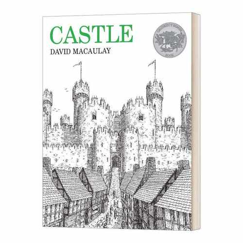 进口原版 Castle 城堡 凯迪克大奖作者大卫麦考利古建筑 David Macaulay 英文版 进口英语原版书籍 英文原版   HMH