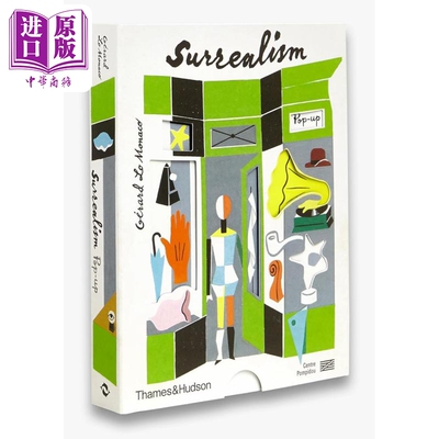 进口原版 *Surrealism Pop-Up 进口艺术 超现实主义立体书 T&H 礼物翻翻书儿童艺术启蒙绘本画册   Thames and Hudson Ltd