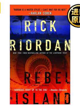 进口原版 英文原版 Rebel Island Tres Navarre 07 特雷斯纳瓦荷系列7 叛逆岛 惊悚悬疑小说 Rick Riordan 英文版 进口英语原版