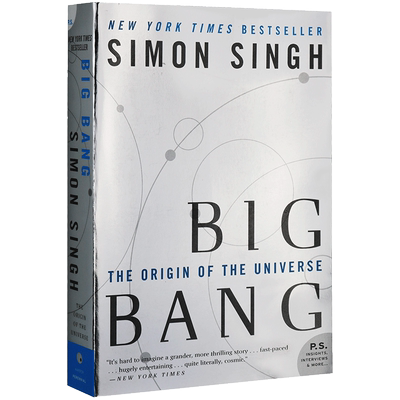 进口原版 Big Bang 宇宙大爆炸 英文原版 宇宙的起源 英文版 Simon Singh 科普读物 进口英语书籍   Harper