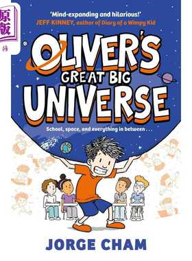 进口原版 *奥利弗的伟大宇宙 Olivers Great Big Universe 漫画 英文原版 Jorge Cham 图画小说 科普读物   Simon & Schuster