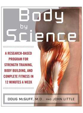 进口原版 英文原版 Body By Science 科学健身 每周训练12分钟重塑力量 英文版 进口英语原版书籍   McGraw