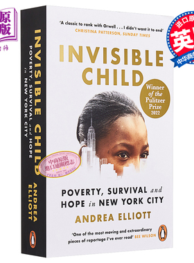 进口原版 *看不见的孩子 2022年普利策非小说奖得主 英文原版 Invisible Child Andrea Elliott   Cornerstone UK