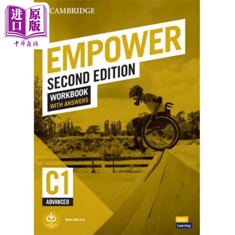 进口原版 *Empower Advanced C1 Workbook with Answers 剑桥成人英语赋能 C1级别 练习册含答案   Cambridge University Press