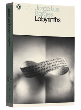 进口原版 迷宫 英文原版 Labyrinths 博尔赫斯小说散文选集 小径分岔的花园 巴别图书馆 博闻强记的富内斯 进口英语书籍 可搭博