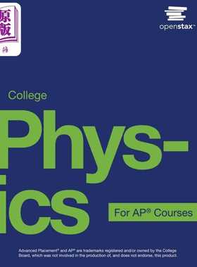 进口原版 *大学物理AP课程第一版 College Physics for AP Courses 英文原版 进口图书 教材教辅参考书   OpenStax College