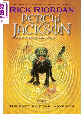 进口原版 *波西杰克逊与奥林匹克4  倪传婧 英文原版 Percy Jackson and the Olympians The Battle of the Labyrin   Disney Pres
