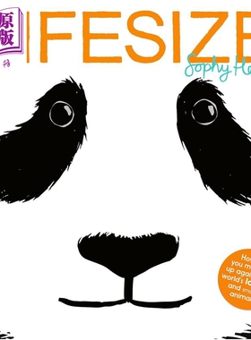 进口原版 *Sophy Henn Lifesize 动物的真实尺寸 猜猜我有多大英文原版 进口图书 儿童绘本 动物知识 科普图画书   FARSHORE