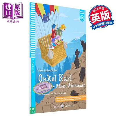 进口原版 *德文原版 ELI Young Readers German A1 Onkel Karl und das Baren-Abenteuer卡尔叔叔和熊 德语学习分级   ELI Publish