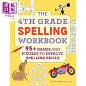 Games Spelling Improve and Puzzles 进口原版 Workbook Callisto The Grade Skills 四年级单词拼写 4th
