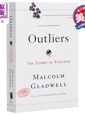 进口原版 *异类 不一样的成功启示录 英文原版 Outliers The Story of SＵＣcess Malcolm Gladwell   Back Bay Books