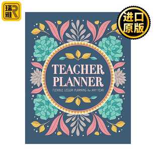 进口原版 Teacher Planner 教师教学计划 Rockridge Rockridge