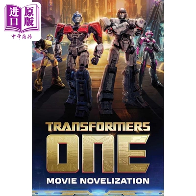 进口原版 *变形金刚 起源 电影小说 英文原版 Transformers One Movie Novelization 影视小说 Ryder Windham   Simon Spotlight