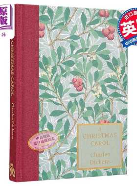 进口原版 *经典小说传承典藏系列 圣诞颂歌 A Christmas Carol Heritage Collection 英文原版 查尔斯狄更斯 Charle   Wordsworth