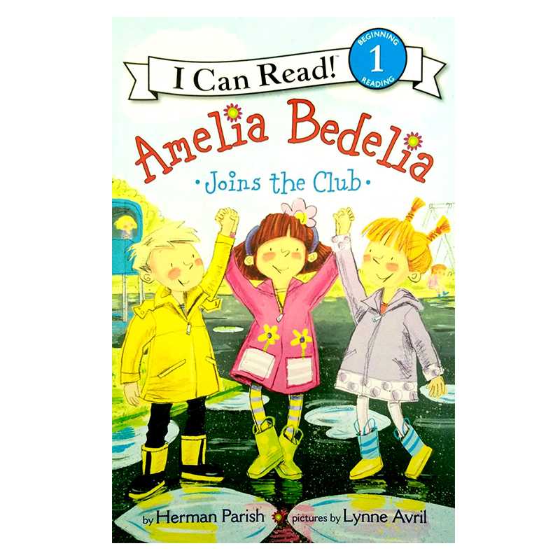 进口原版 英文Amelia Bedelia Joins the Club阿米莉亚·贝迪莉亚加入俱乐部   HarperCollins US