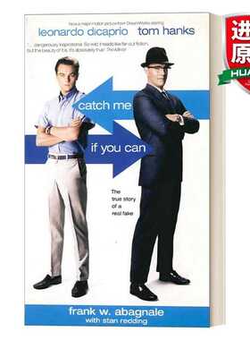 进口原版 Catch Me If You Can 英文版 猫鼠游戏 弗兰克·阿巴格内尔 迪卡普里奥 汤姆汉克斯 主演同名电影原著 英文原版 进口