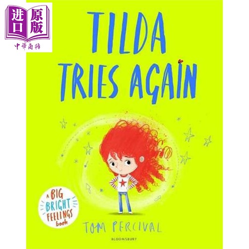 进口原版 *Tom Percival Tilda Tries Again 儿童情绪管理 再努力吧提尔达 英文原版进口图书 儿童品格培育绘本 亲   Bloomsbury U