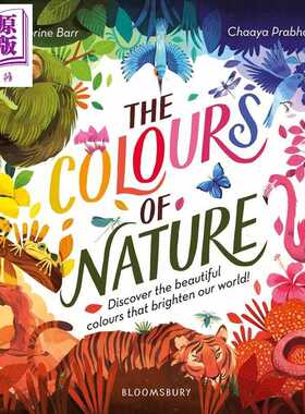 进口原版 *大自然的色彩 Colours of Nature 英文原版 儿童科普 自然知识绘本 自然色彩入门书 进口童书 精装读物 7   Bloomsbury