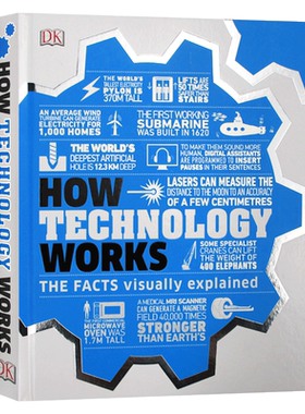进口原版 技术如何运作 DK How Technology Works 英文原版 科普与百科 英文版 进口原版英语书籍   DK