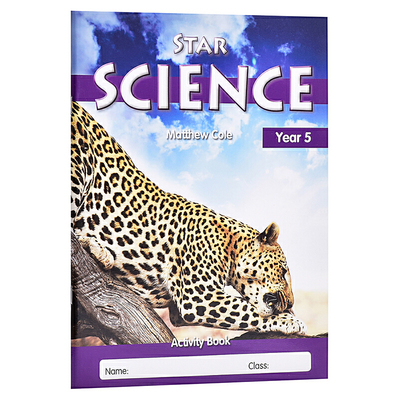 进口原版 *【新加坡科学教材】Star Science Workbook Year 5 思达科学练习册 5年级   STAR PUBLISHING PTE LTD.
