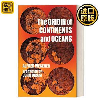 进口原版 英文原版 The Origin of Continents and Oceans 海陆的起源 英文版 进口英语原版书籍   Dover