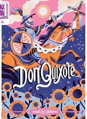 进口原版 *开始读经典 唐吉诃德 Classic Starts Don Quixote 英文原版 经典文学故事 精简版插图章节书 名著读物    Union Square