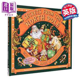 North 儿童绘本 北极 Pole the Secrets 图画书 英文原版 Discover Frances from Christmas 秘密 进口原版 Lin magic
