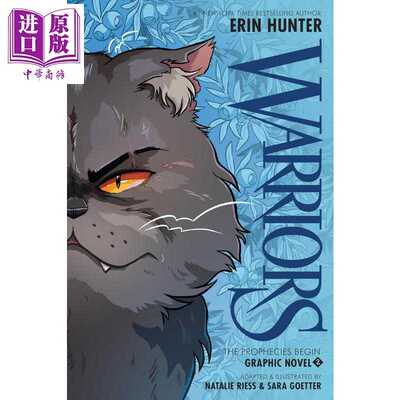 进口原版 *猫武士漫画版#2 Warriors Graphic Novel The Prophecies Begin #2 英文原版 全彩漫画故事 儿童图画小说   Harper Coll
