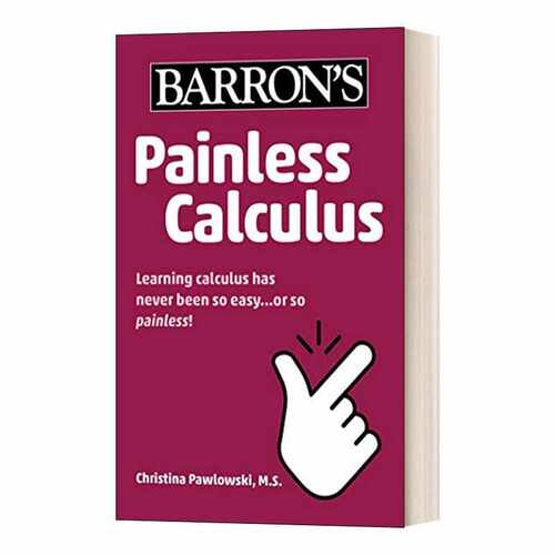 进口原版 Painless Calculus 巴朗无痛美国中学微积分 英文版 进口英语原版书籍 英文原版   Barrons