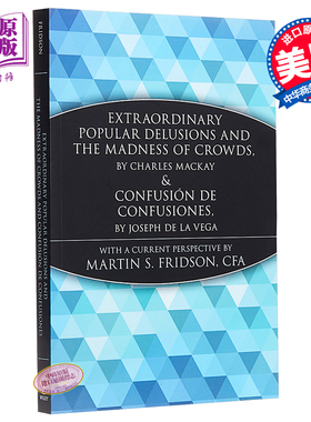 进口原版 *The Madness  of Crowds and Confusion De Confusiones 英文原版 大癫狂：非同寻常的大众幻想与全民疯   John Wiley