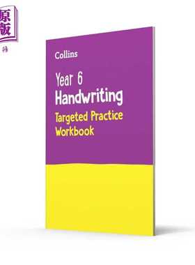 进口原版 *Collins Year 6 Handwriting Targeted Practice Workbook 柯林斯书写针对性练习册 六年级 英文原版 小   Harper Colli