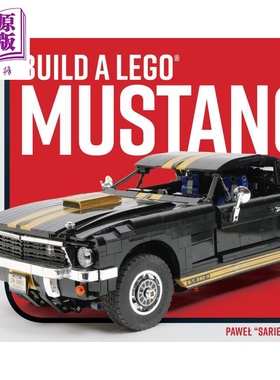 进口原版 *造一辆乐高野马 英文原版 Build a Lego Mustang Pawel 