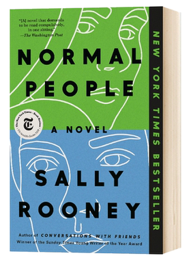 进口原版 正常人 英文原版 Normal People 普通人 聊天记录作者萨莉鲁尼 Sally Rooney 布克奖入围作品 同名BBC英剧原著小说 英