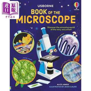 进口原版 *显微镜的世界Book of the Microscope英文原版 儿童科普绘本 知识百科图画书 精装精品绘本 进口儿童读物 Usborne Pub