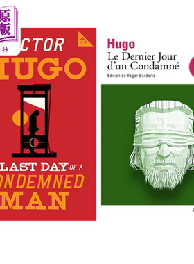 进口原版 *英法版 死囚末日记 英文原版 The Last Day of a Condemned Man Victor Hugo 小语种 英文对照 法文原版   FOLIO