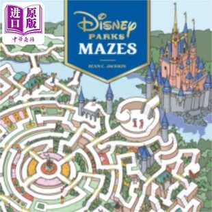 进口原版 *迪士尼乐园迷宫 英文原版 Disney Parks Mazes Jim Whiting   Chronicle Books
