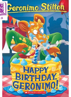 进口原版 *老鼠记者74 Geronimo Stilton #74 系列章节书 独立阅读入门 老鼠记者*集 7~12岁 英文原版   Scholastic Malaysia