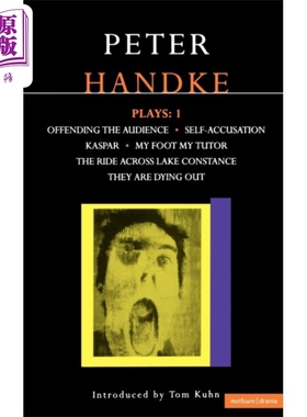 进口原版 *彼得汉德克 戏剧合集 Codr Handke Plays 1 英文原版 Peter Handke   Bloomsbury UK