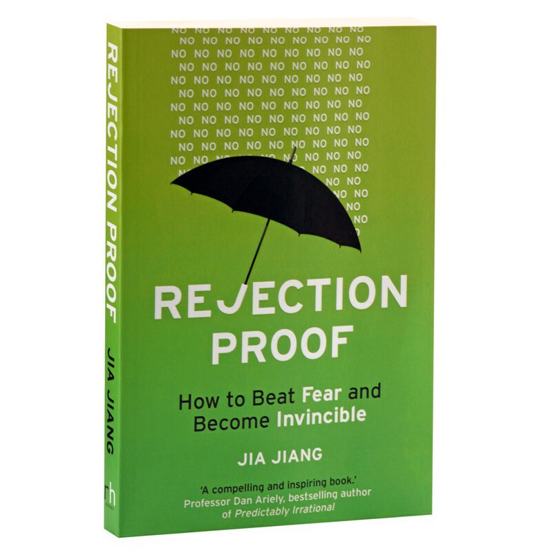 进口原版 *被拒绝的勇气 英文原版书籍 Rejection Proof 蒋甲 Jia Jiang TED热门演讲 被拒绝的100天 挫折管理课 心   Random Hous