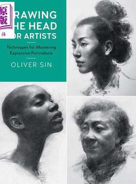 进口原版 *Drawing the Head for Artists 进口艺术 掌握表现性肖像画的技巧   Quarry Books