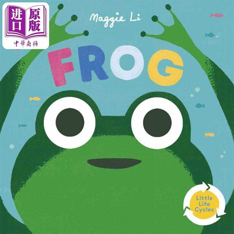 进口原版 *生命周期 青蛙 Little Life Cycles Frog 英文原版 儿童纸板科普绘本亲子读物 自然科学纸板书图画书 童   Templar Publ