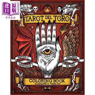 英文原版 Editions 涂色书 Toro Coloring del 德尔托罗 Guillermo Insight 进口原版 Book 吉列尔莫