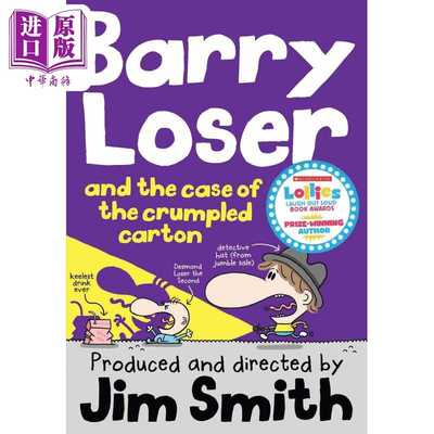 进口原版 *倒霉蛋巴里 巴里的纸箱 The Barry Loser Barry Loser and the Case of the Crumpled Carton英文原版 幽   Farshore